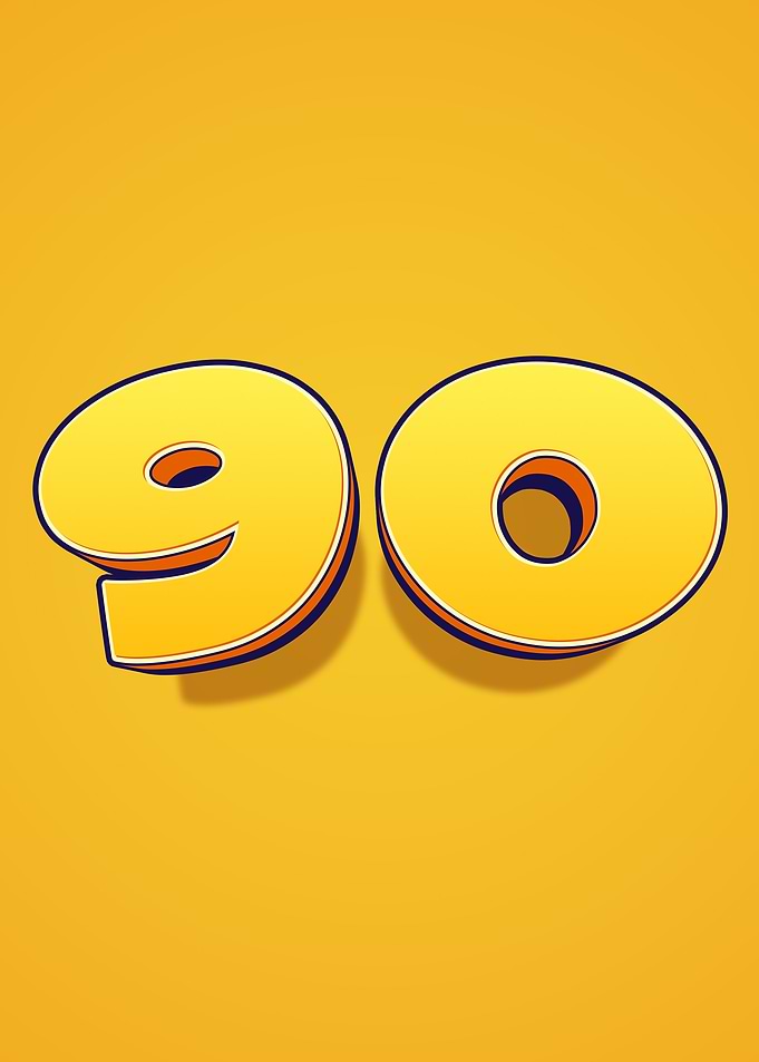 Number 90