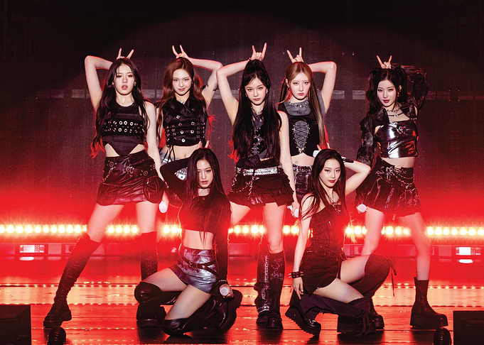 babymonster Poses on Stage