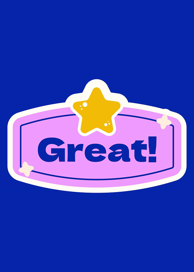 Great! Star Badge