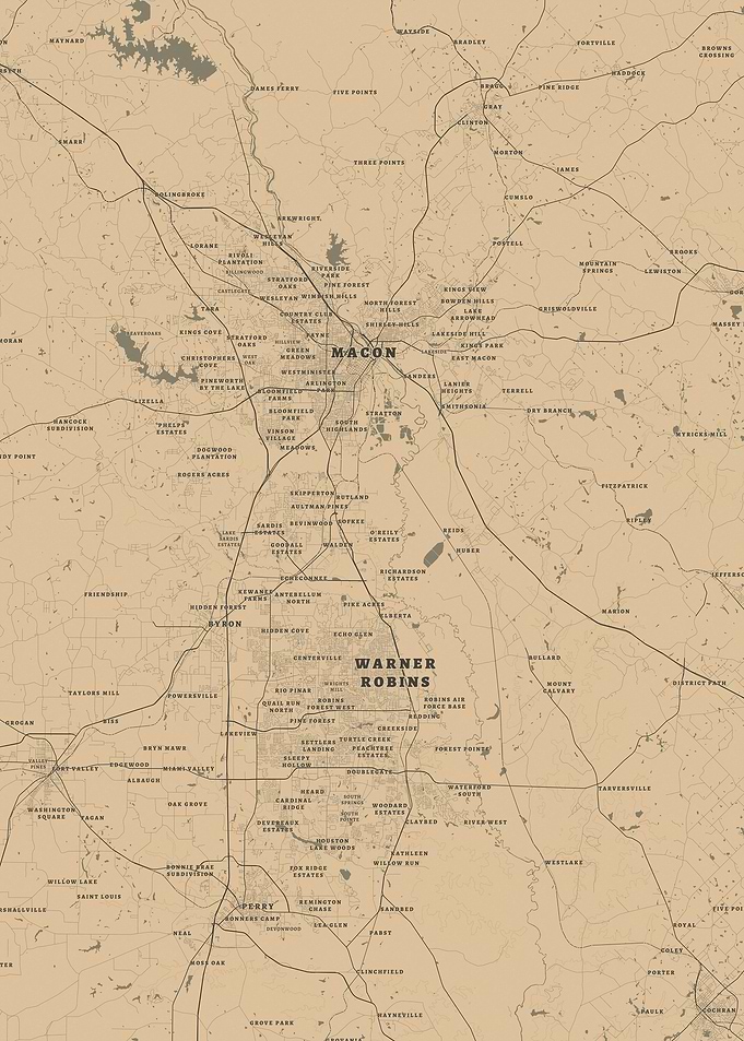 Macon and Warner Robins, Georgia