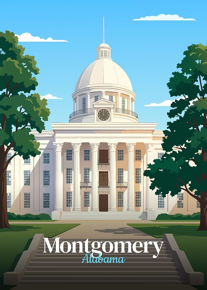 Montgomery, Alabama Capitol Building