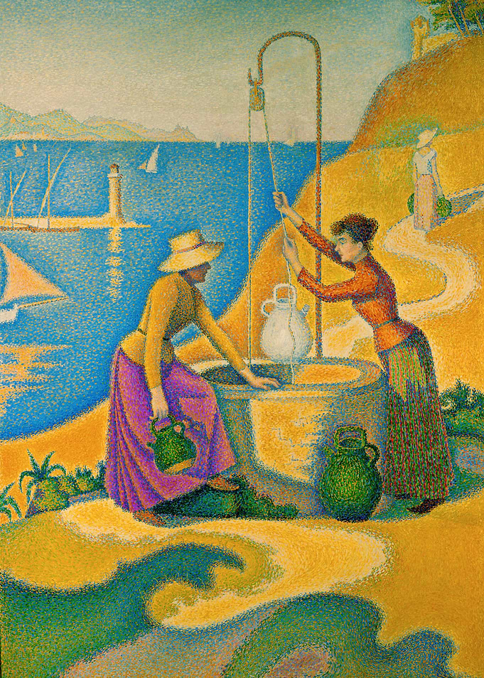 Women at the Well by the Sea