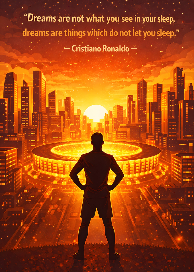 Cristiano Ronaldo Inspirational Quote