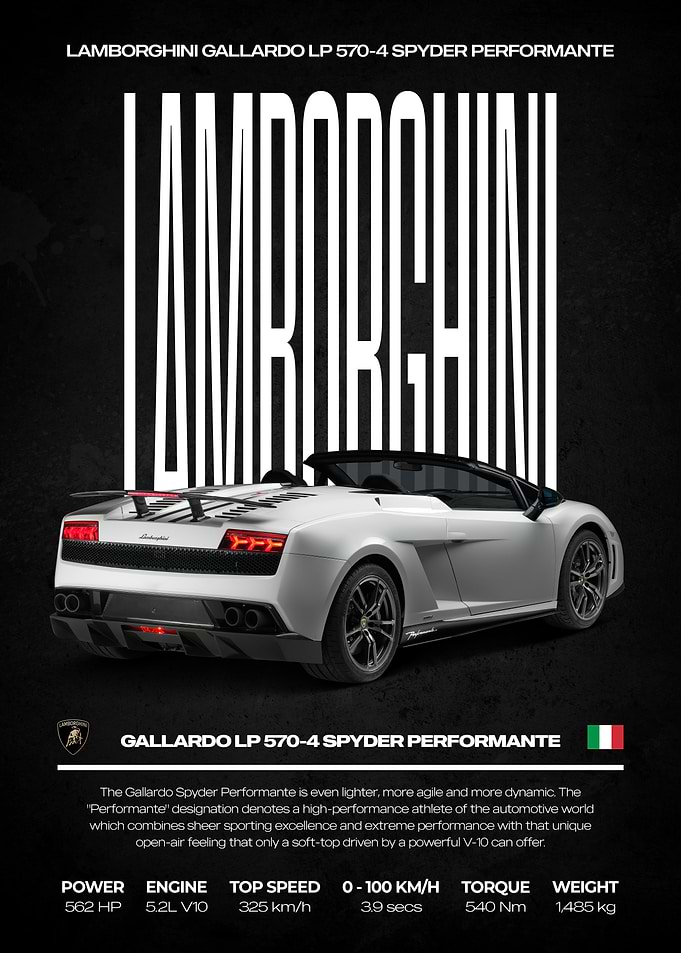 Lamborghini Gallardo LP 570-4 Spyder Performante