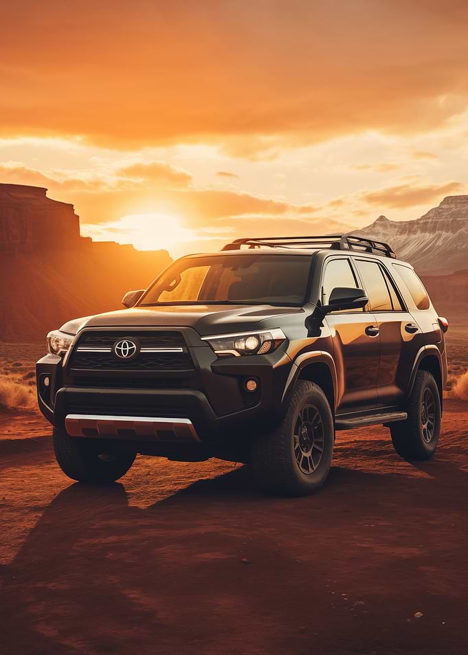 Toyota 4Runner Desert Sunset
