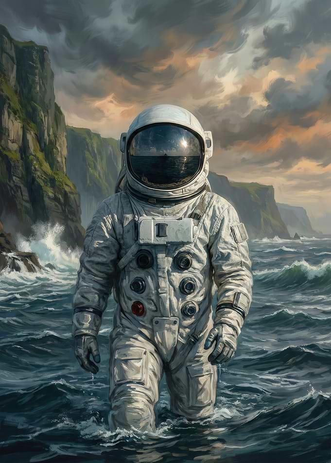 Astronaut in the Ocean