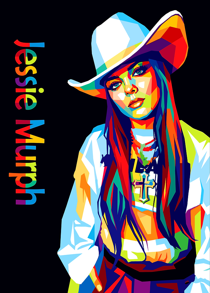 Jessie Murph Pop Art Portrait