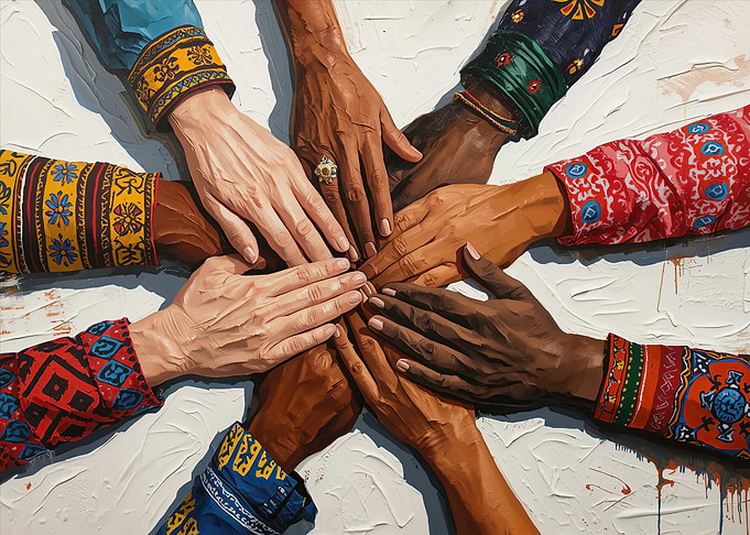 Hands of Diversity in Unity