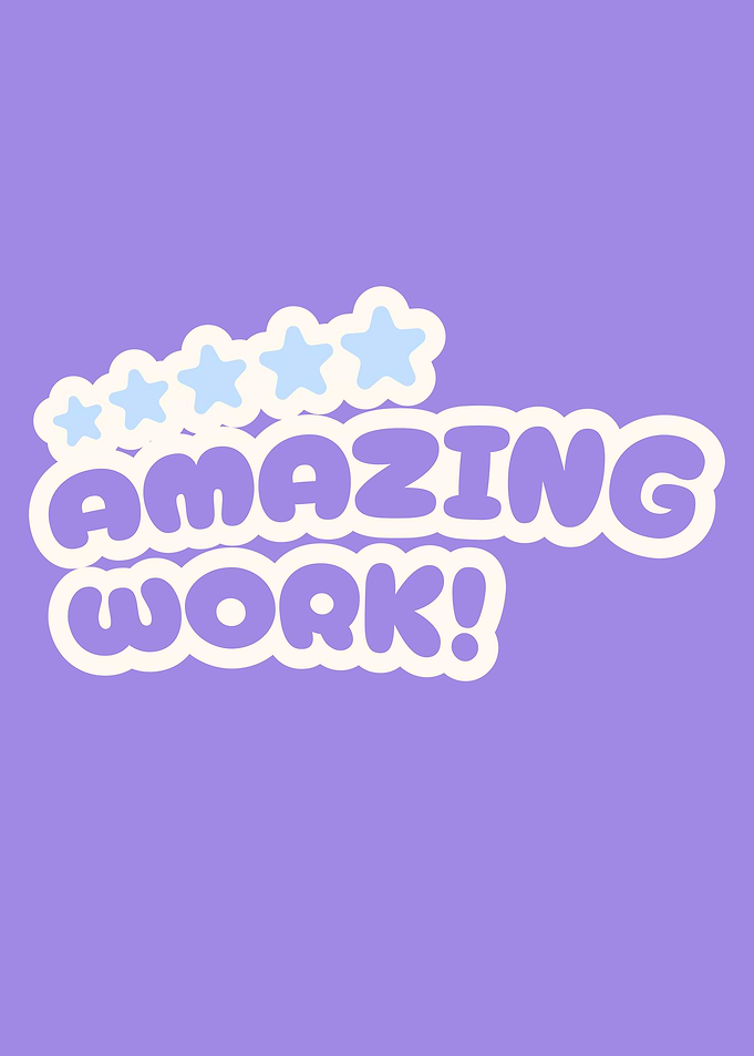 Amazing Work stars