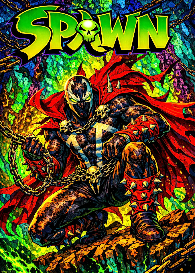 Spawn Comic Book Cover