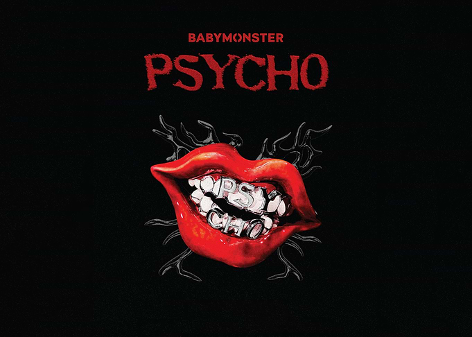 BABYMONSTER Psycho Album Art