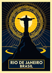 Art Deco Christ the Redeemer, Rio de Janeiro