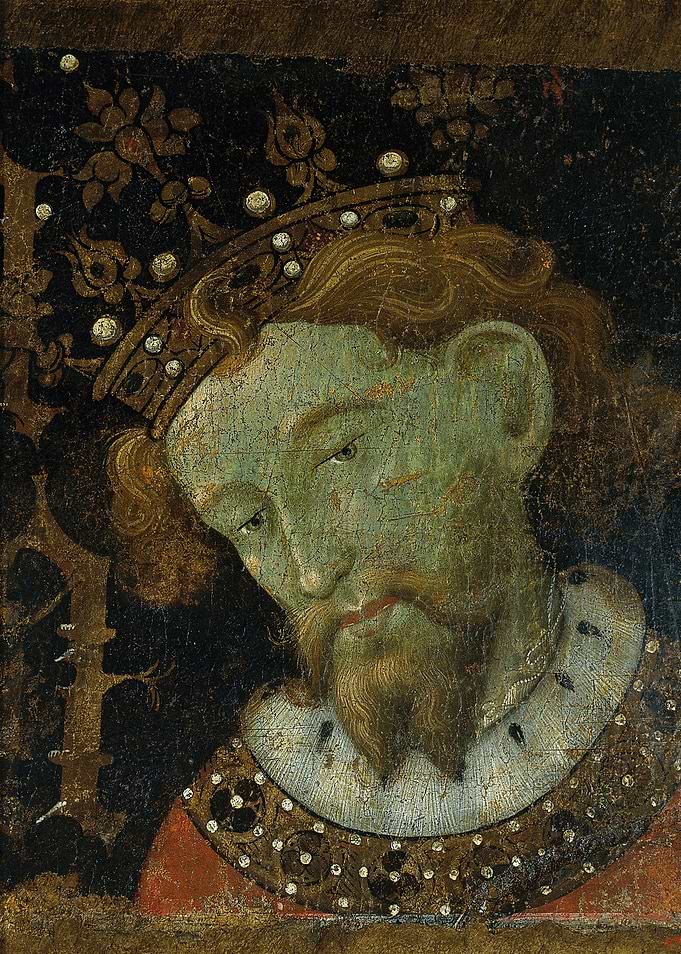 Portrait of a King with Crown