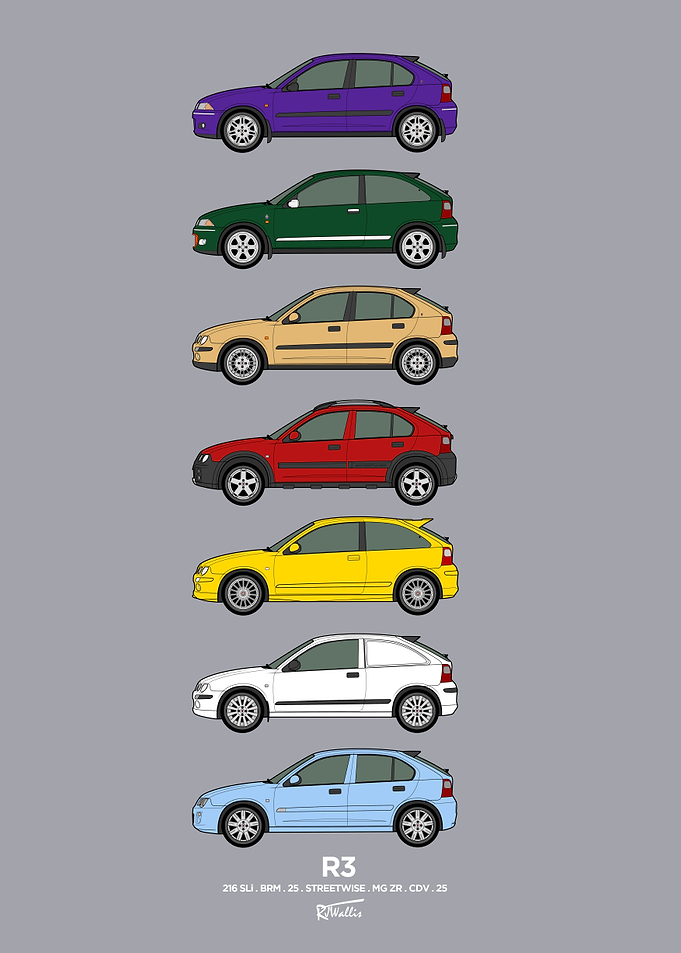 Rover R3 200 / 25 Car Collection