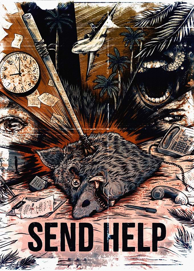 Send Help Survival Poster
