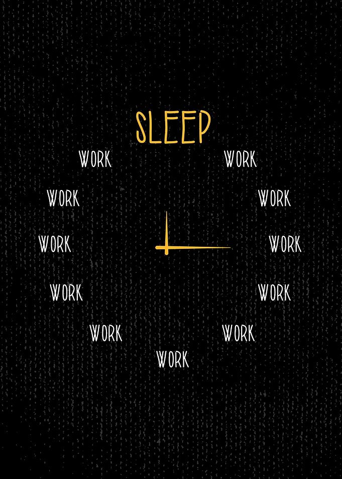 Work and Sleep Clock