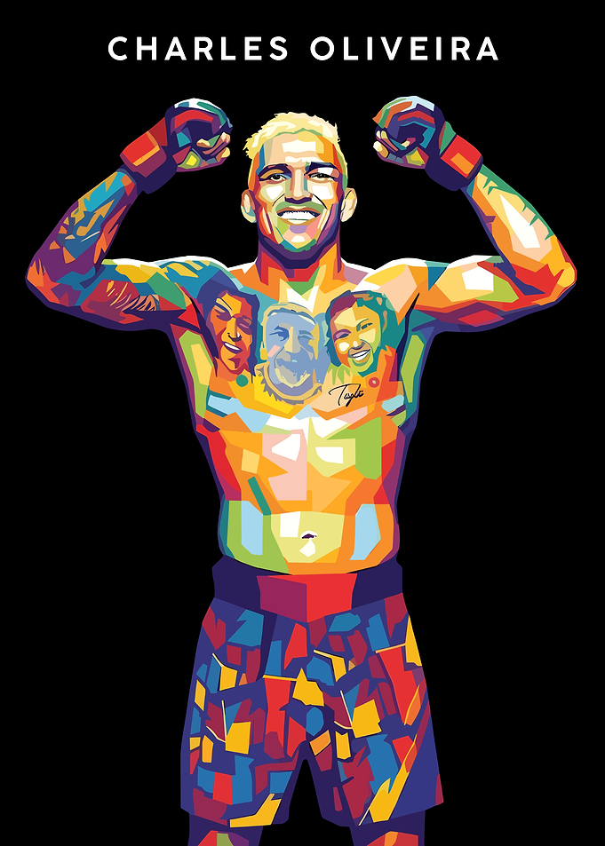 Charles Oliveira WPAP Portrait