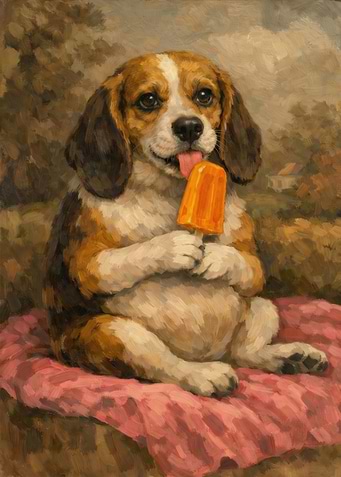 Beagle’s Summer Treat