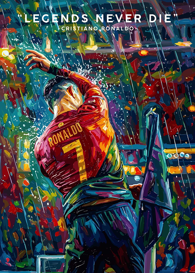 Cristiano Ronaldo 'Legends Never Die'