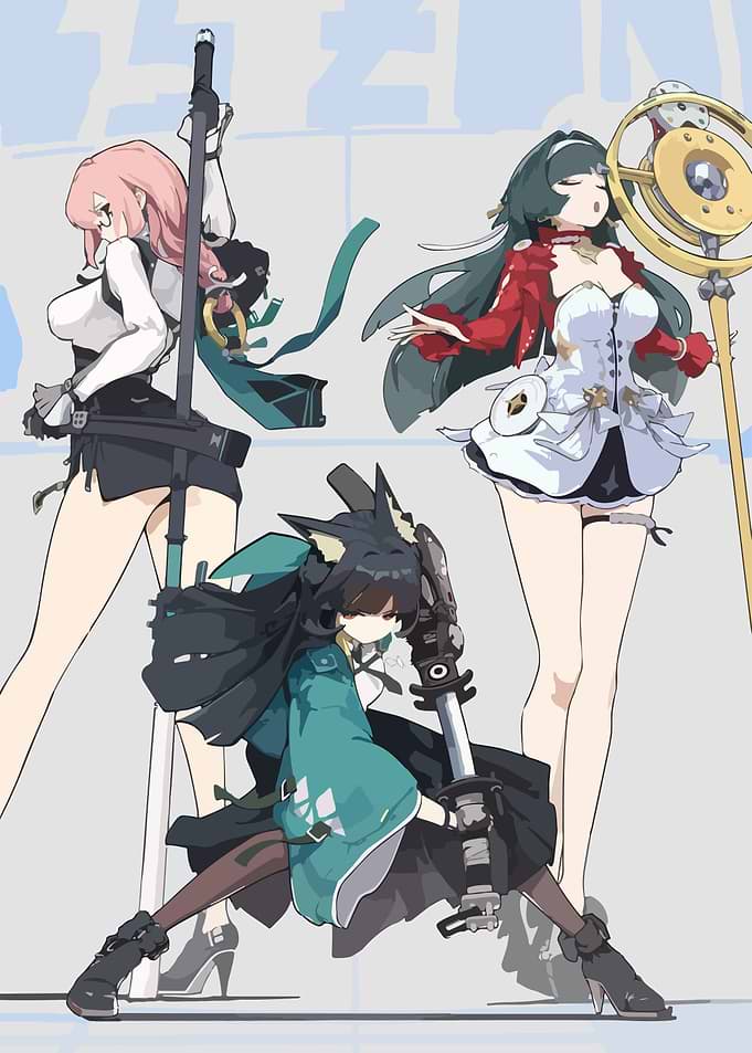 Zenless Zone Zero Hoshimi Miyabi, Yanagi, Astra