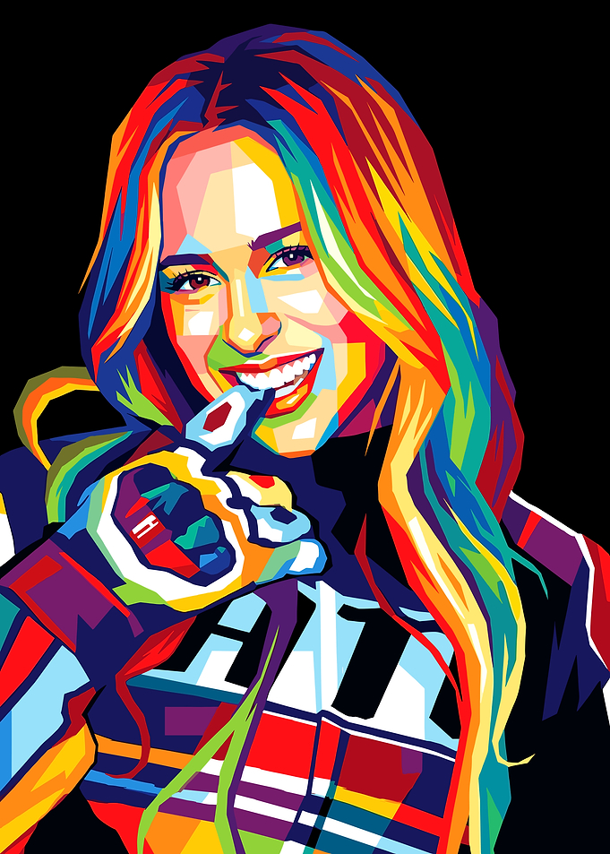 Tate McRae Pop Art