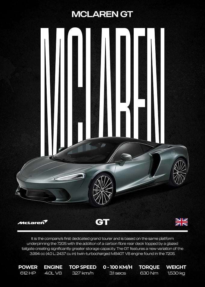 McLaren GT Sports Car
