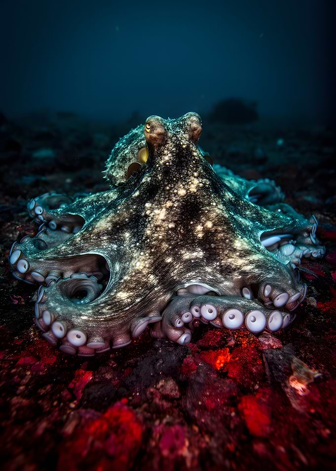 Octopus on the Ocean Floor