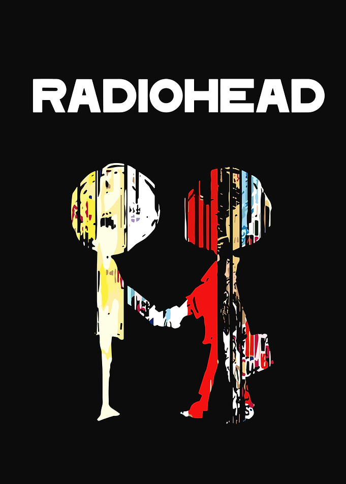 Radiohead abstract figures