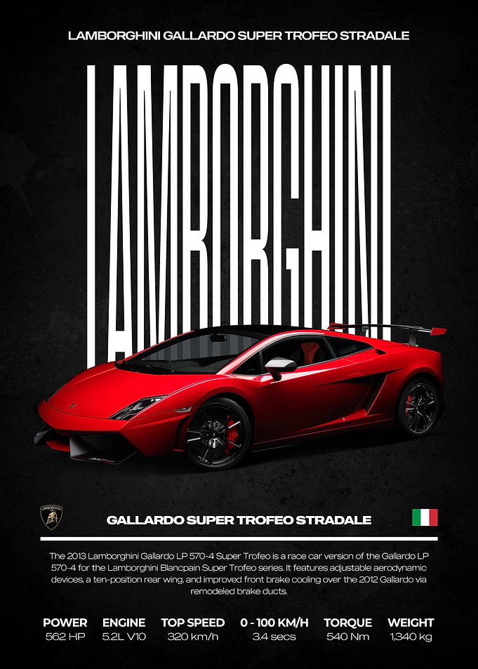 Lamborghini Gallardo Super Trofeo Stradale