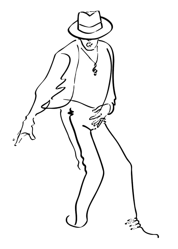 Man in Hat Dancing