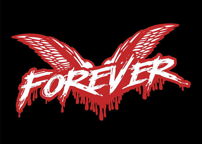 Forever text with wings Cock Sparrer