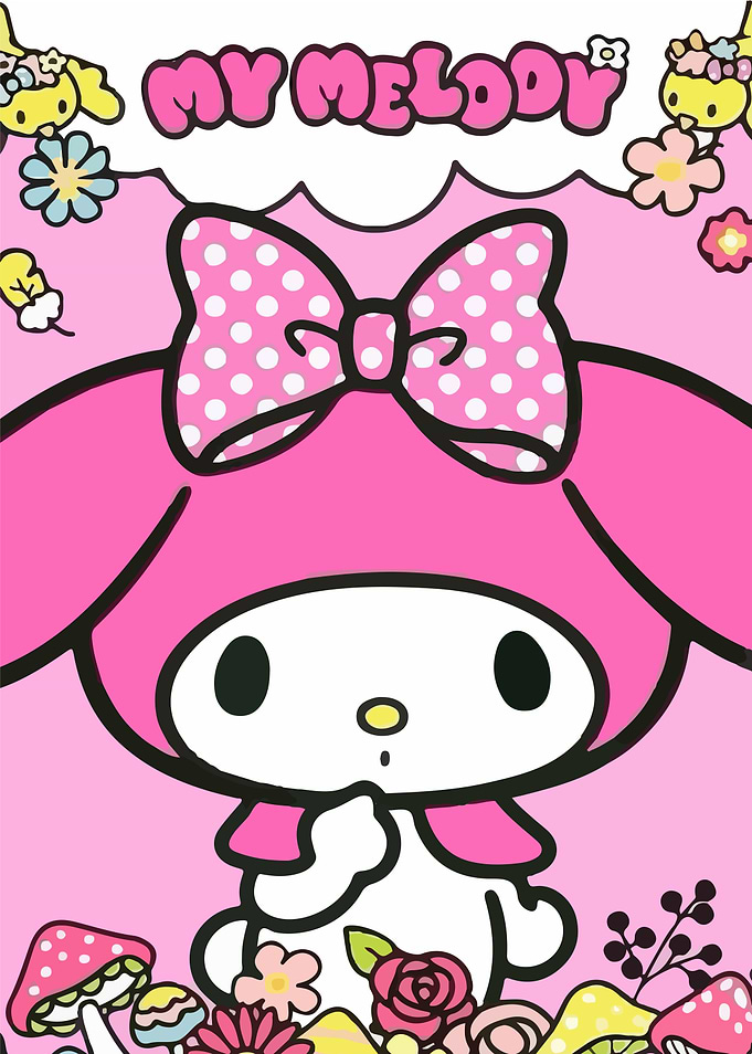 My Melody Character Art