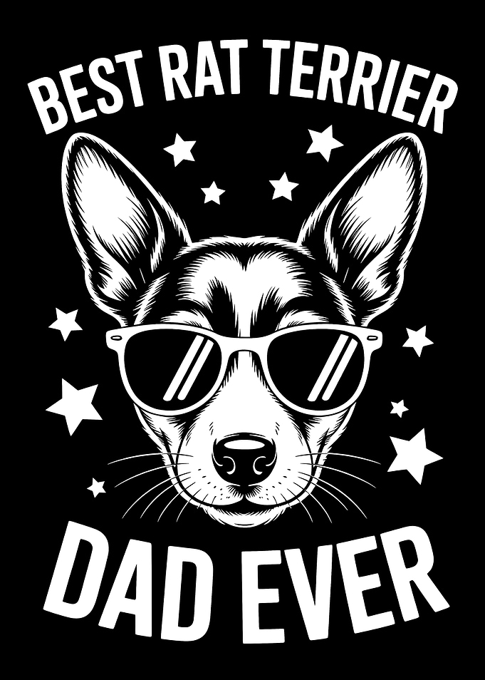 Best Rat Terrier Dad Ever