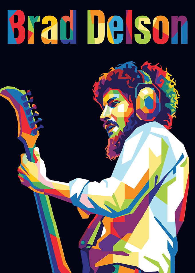Brad Delson Pop Art Portrait