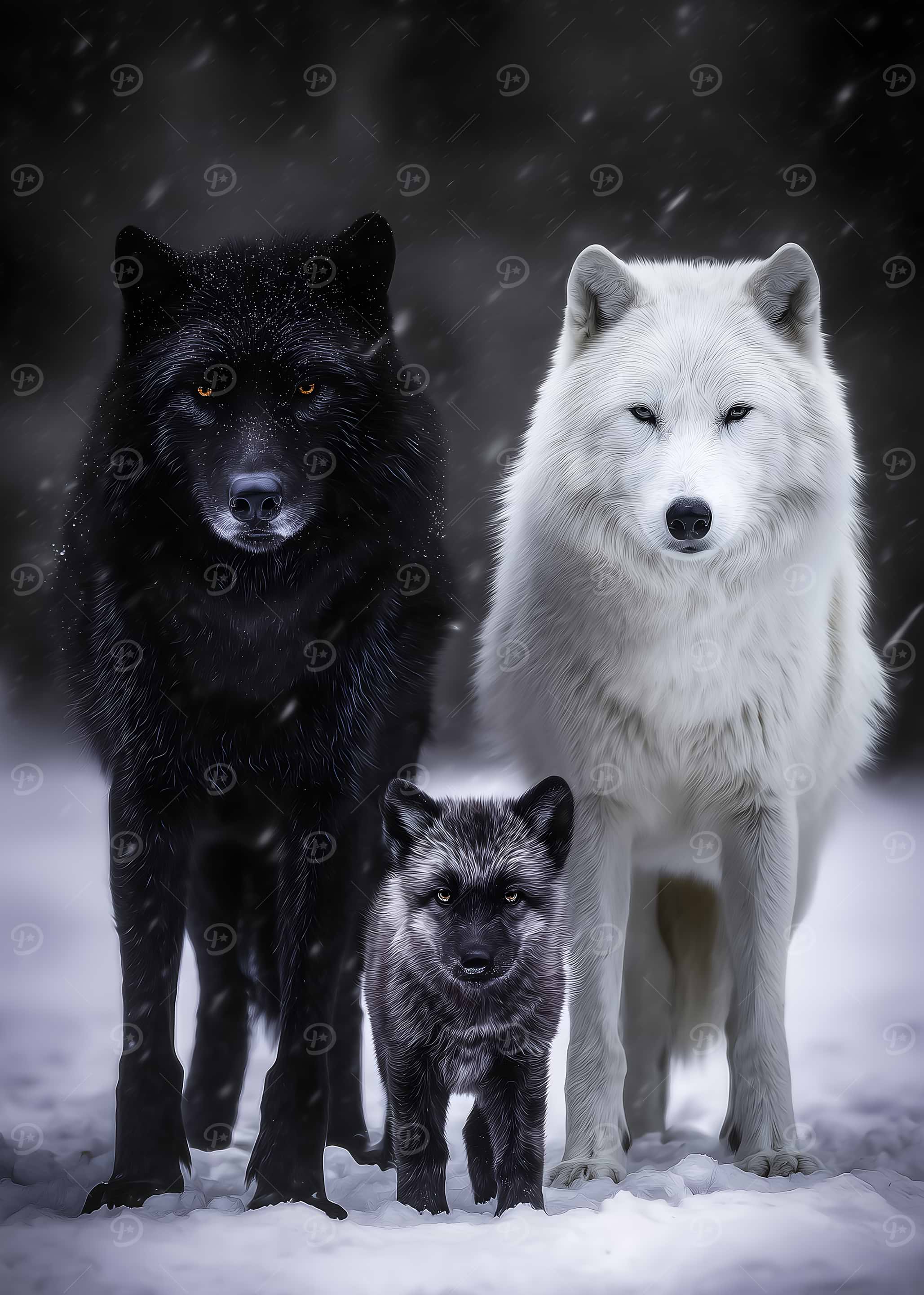 Black wolf Posters Online - Shop Unique Metal Prints, Pictures