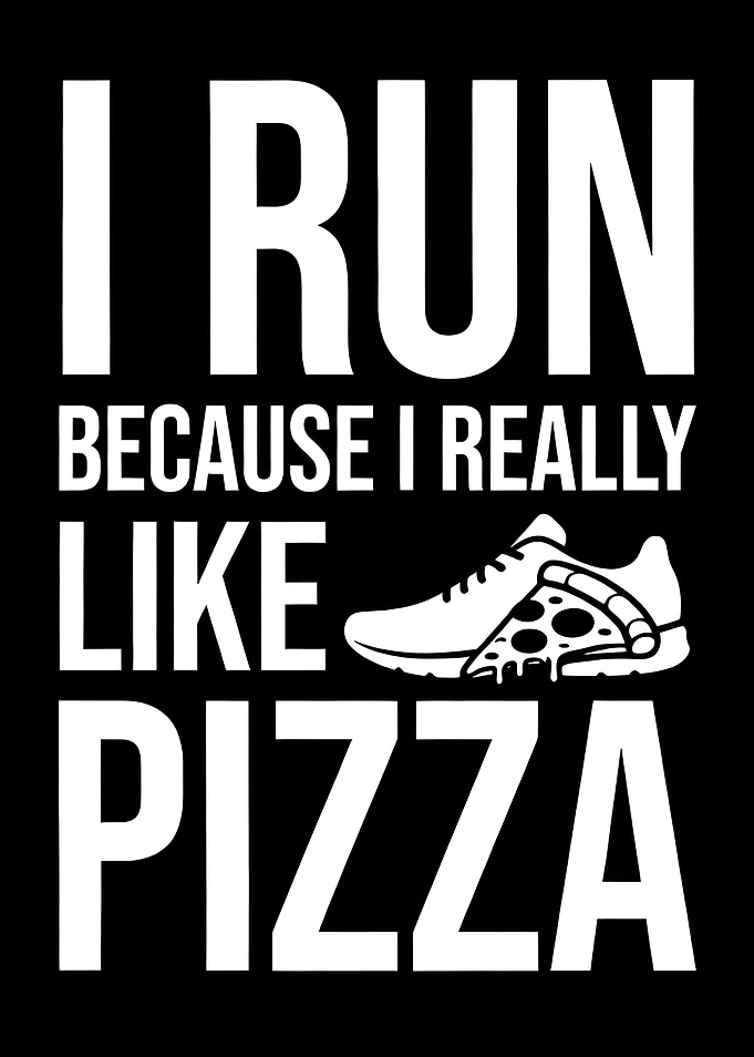 I Run Because I Like Pizza