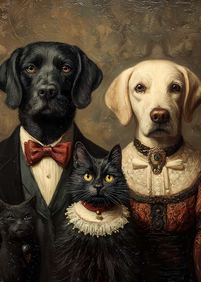 Victorian Pet Portrait