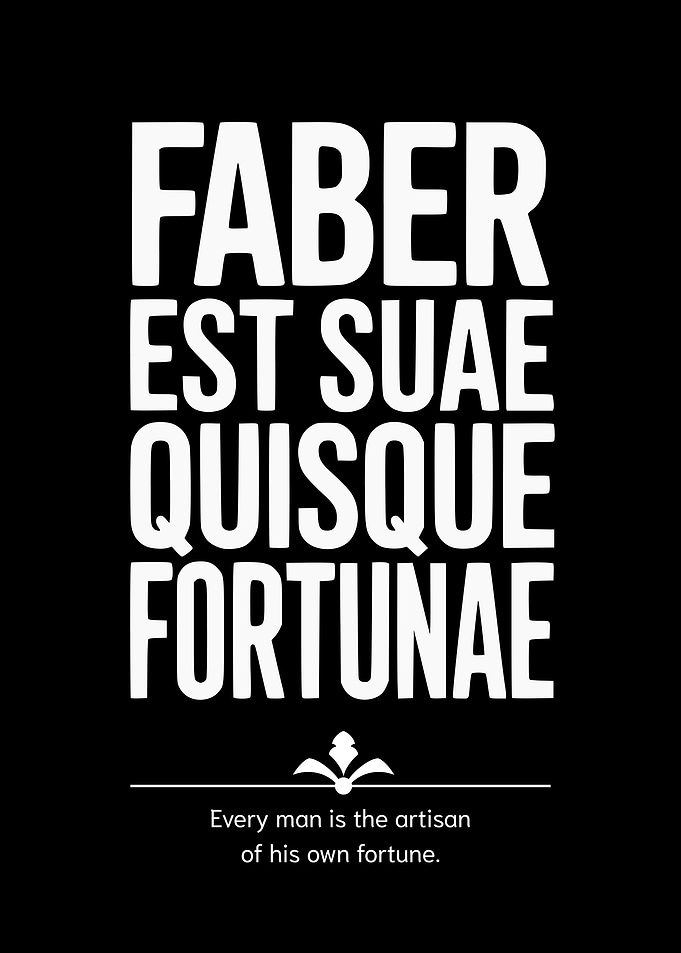 Latin Quote About Fortune