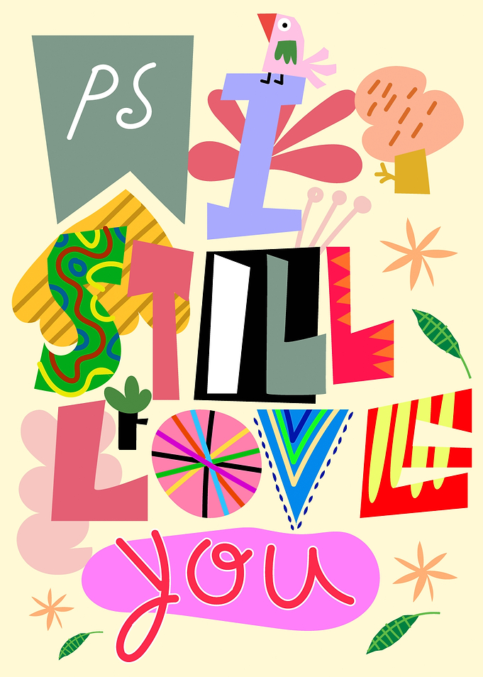 I Still Love You Text Art