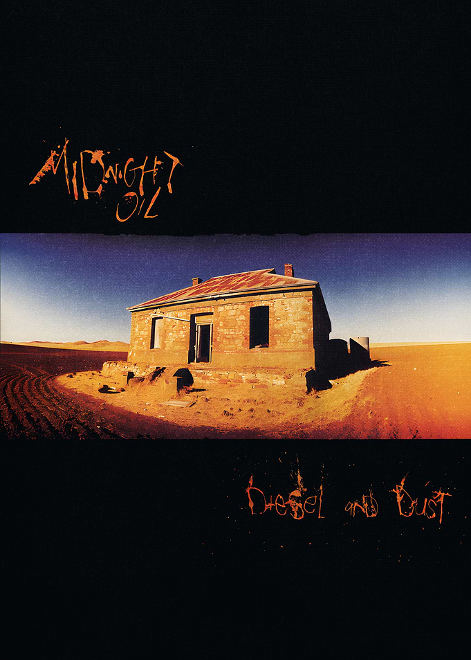 Midnight Oil Diesel and Dust Album Cover
