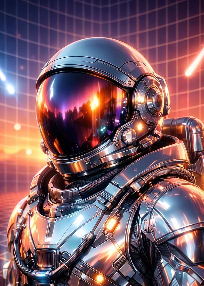 Futuristic Astronaut