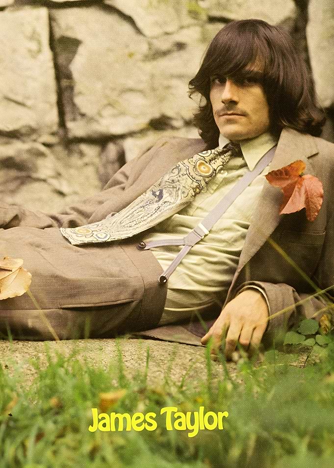 James Taylor in a suit