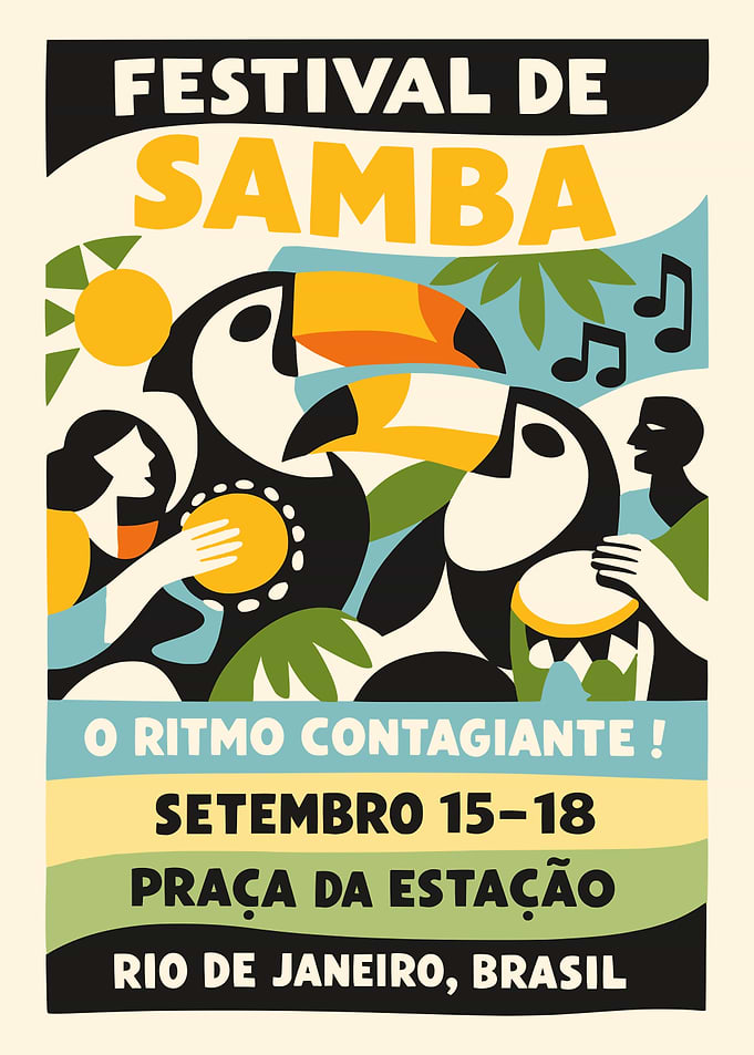 Festival de Samba Poster