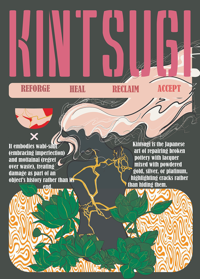 Kintsugi Art Poster