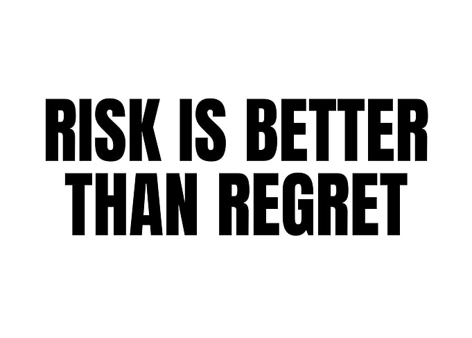 Risk is Better Than Regret text