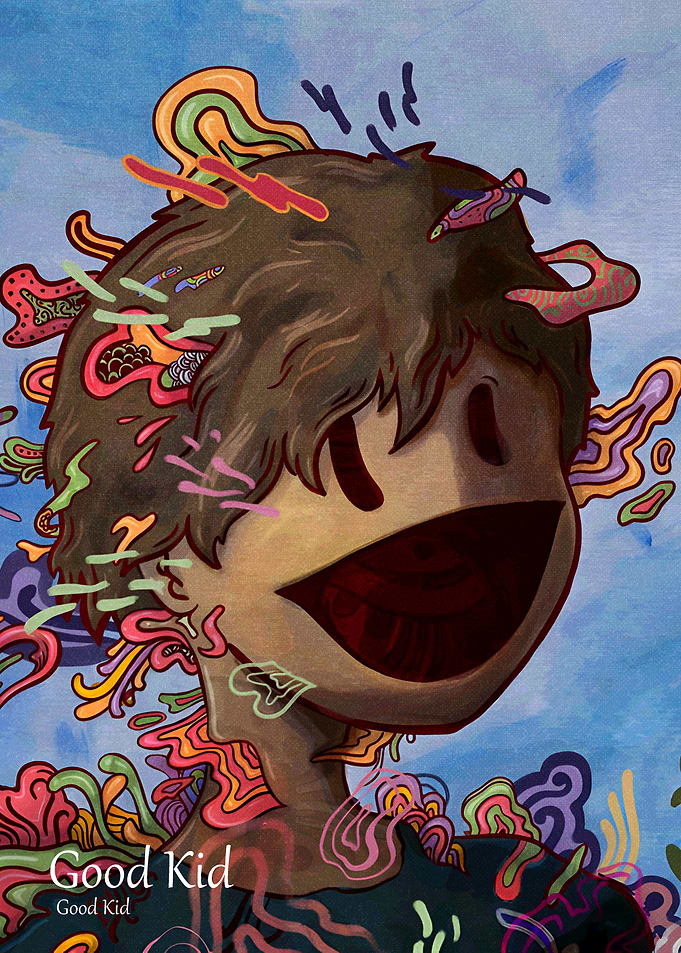 Good Kid Abstract Portrait