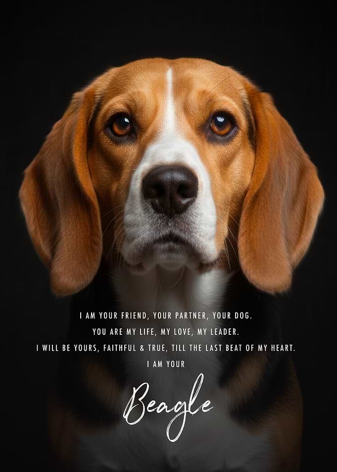 I Am Your Beagle Dog Quote