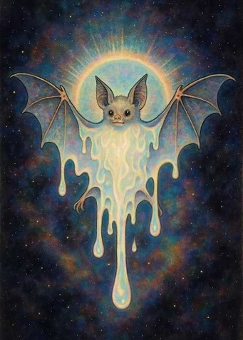 Cosmic Melting Bat