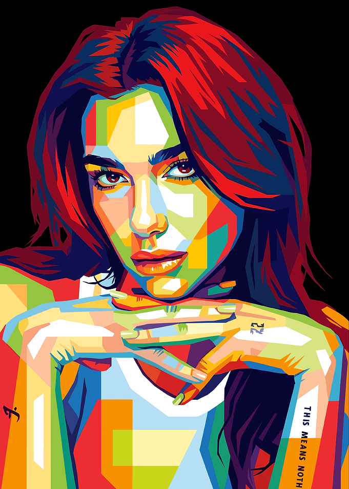 Dua Lipa Digital Art