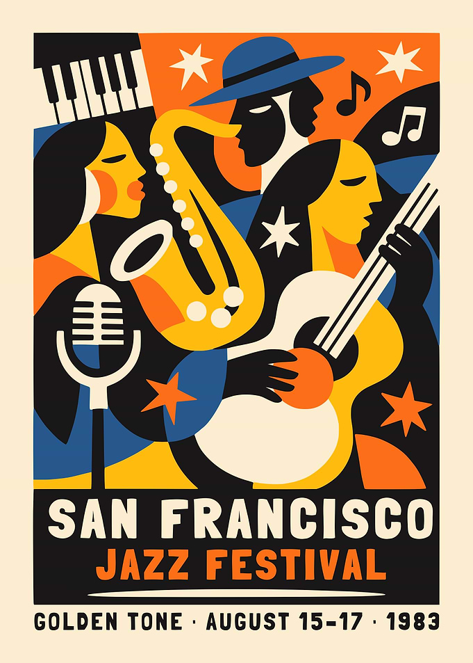 San Francisco Jazz Festival Poster